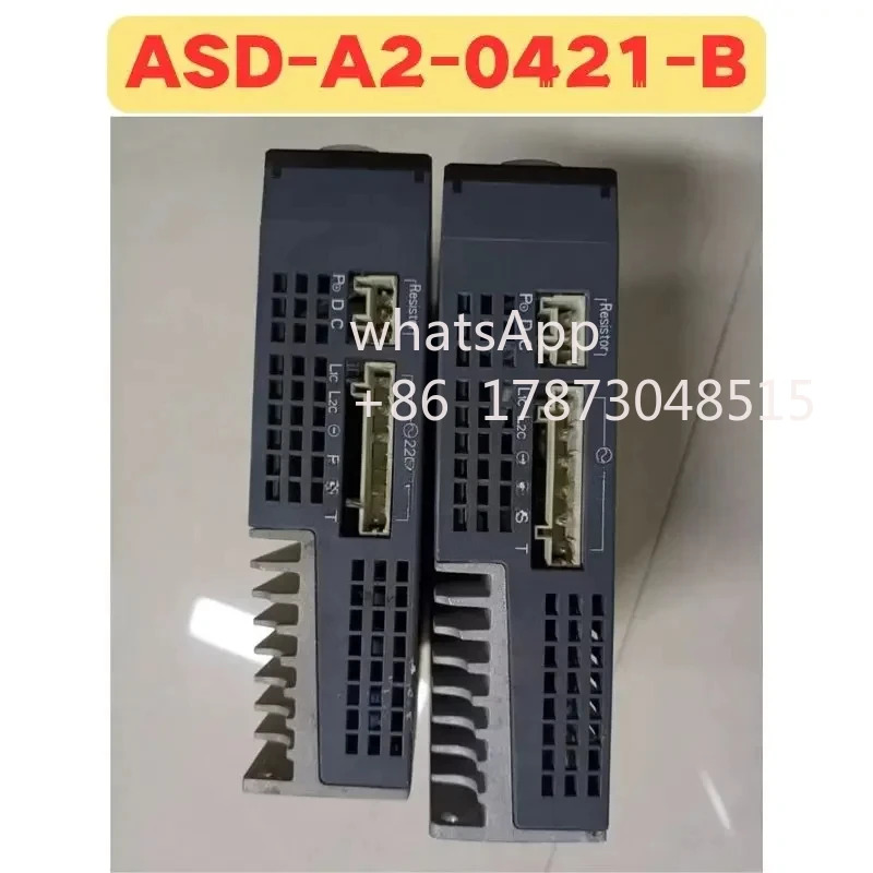리퍼 서보 드라이브 ASD-A2-0421-B ASD A2 0421 B 정상 기능 완료 OK