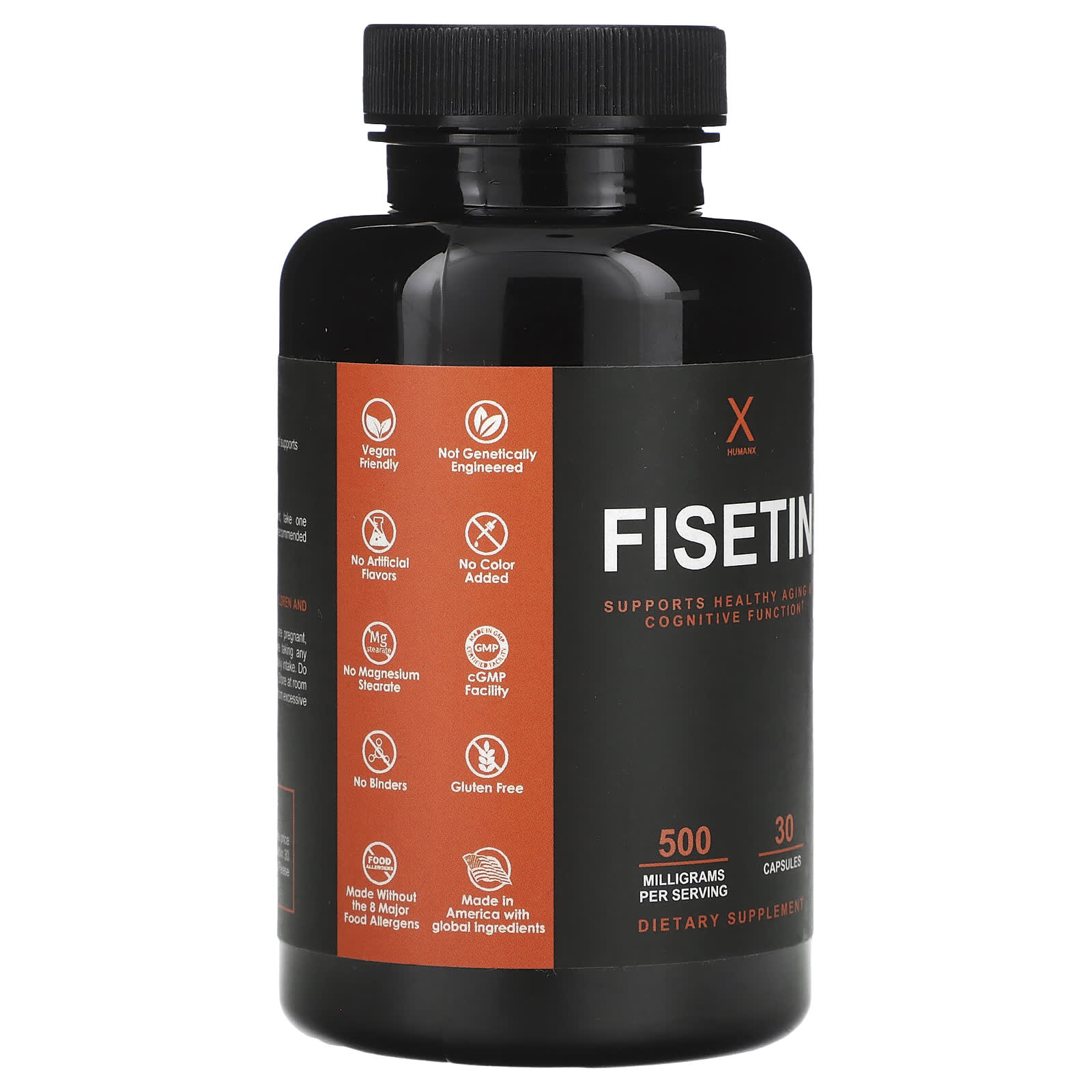 휴먼엑스 피세틴 500mg 30캡슐, 1개 - 상세 이미지 4