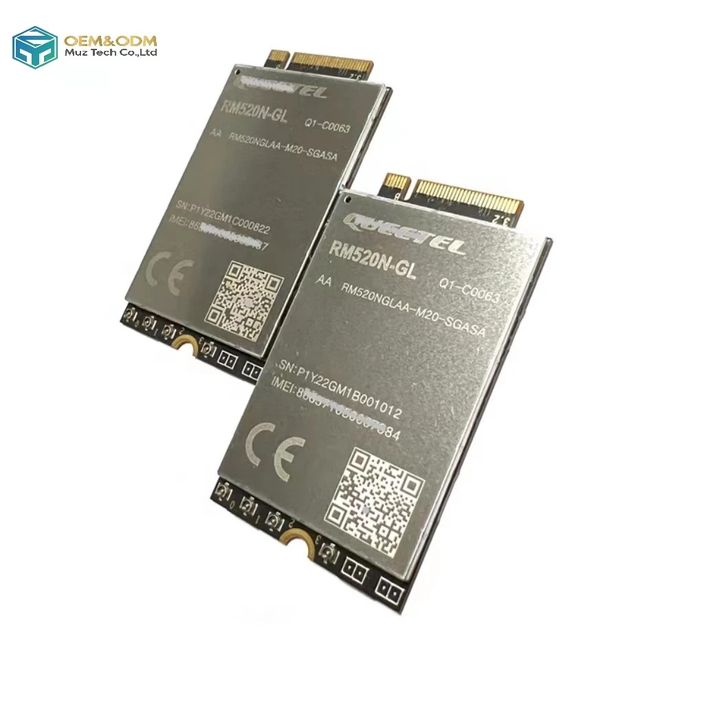 5G Sub-6 GHz M.2 IOT RM520N-GL 모듈 RM500 RM510 RM530N-GL과 유사통신 네트워킹 라우터