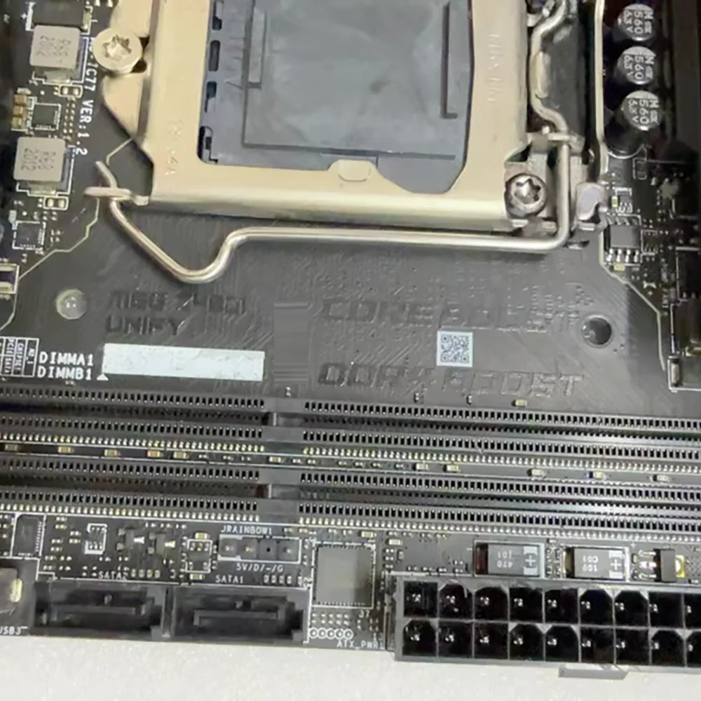 M-S-I MEG Z490I UNIFY 마더보드 LGA 1200 Z490 마더보드용