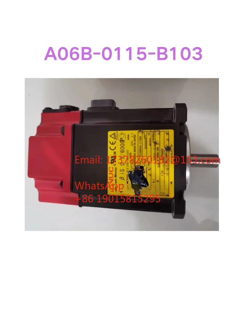A06B-0115-B103 리퍼 서보모터 ok