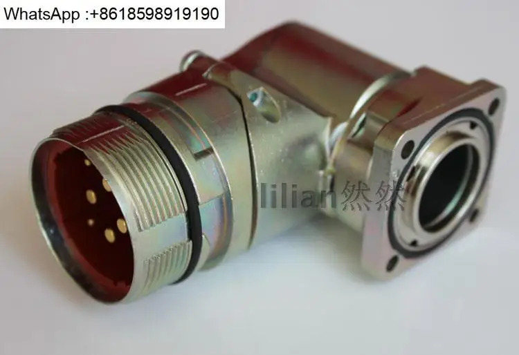 독일 커넥터 SIZE1.5 90도 엘보 파워 모터 시트 M40
