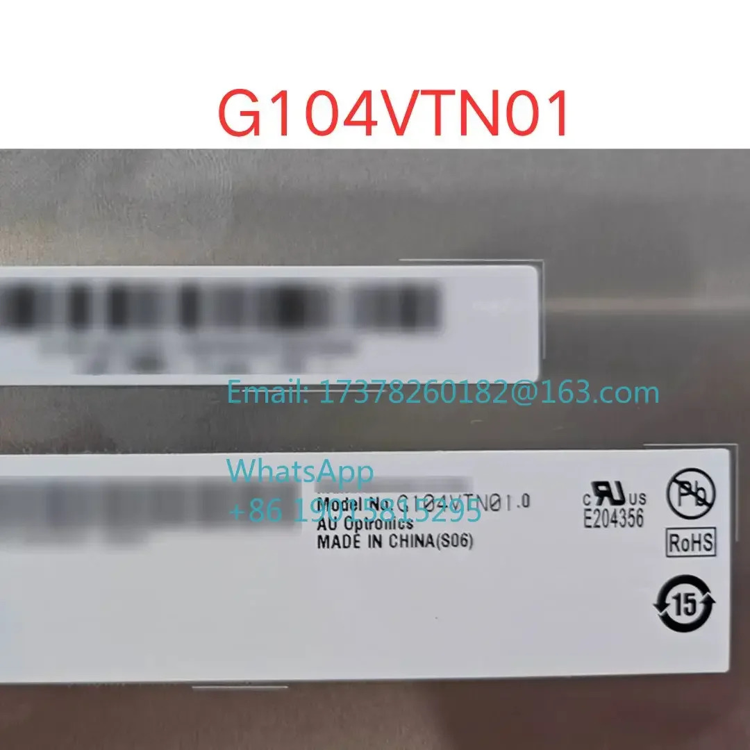 G104VTN01 오리지널 10.4 디스플레이 화면 OI-MF 플러스는 고화질 화면을 리퍼