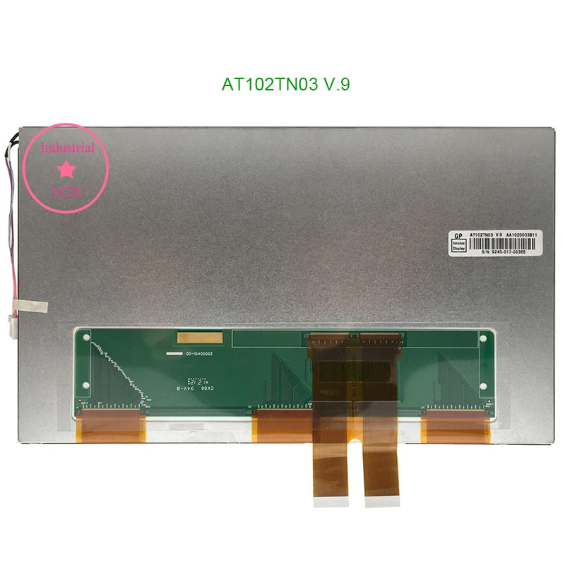 LCD AT102TN03 V.9 V.8 10.2 인치 디스플레이 스크린 패널 800480