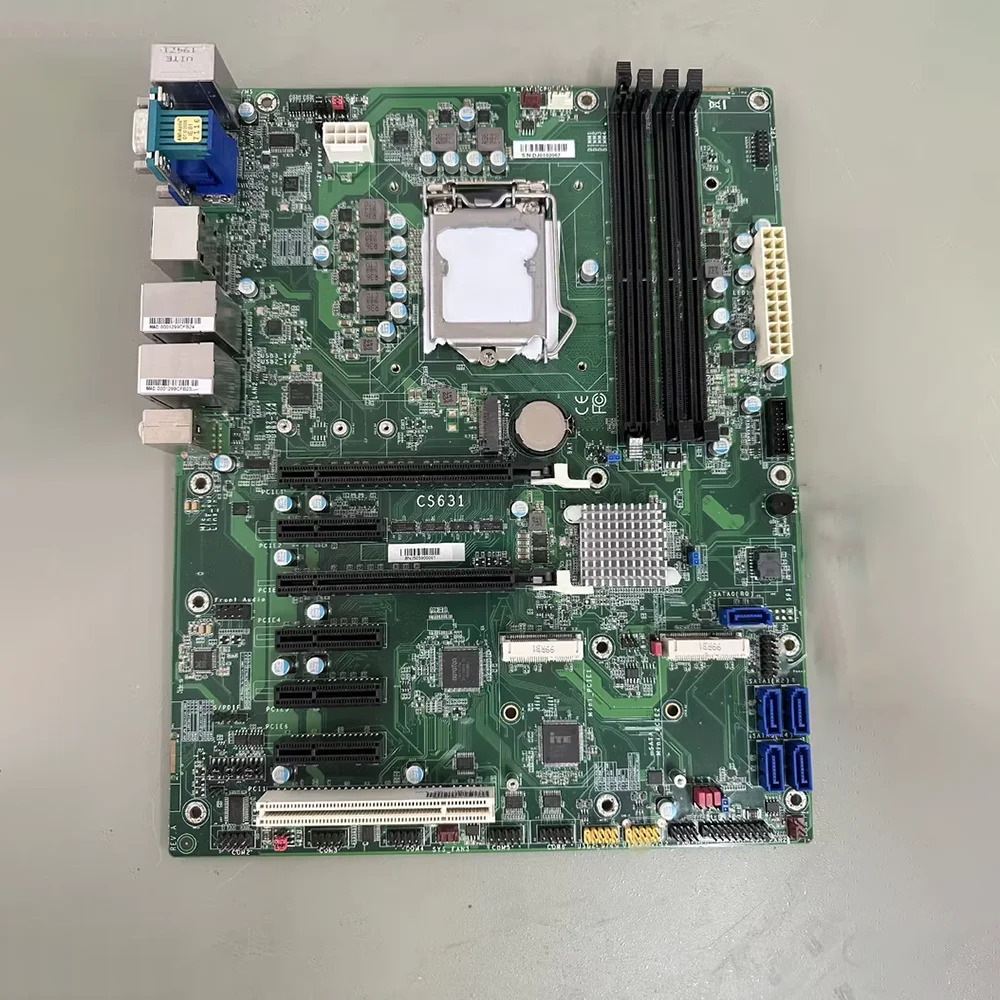CS631-Q370 DFI CS631 산업컴퓨터 장비 마더보드 CS631-Q370CRM 8 세대 9 CPU 지원