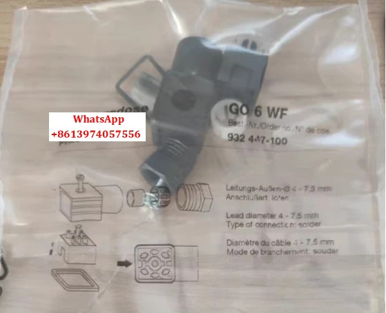 932447100 진공 게이지 GO6WF 플매트 카펫 러그 소켓 6핀 932 447-100