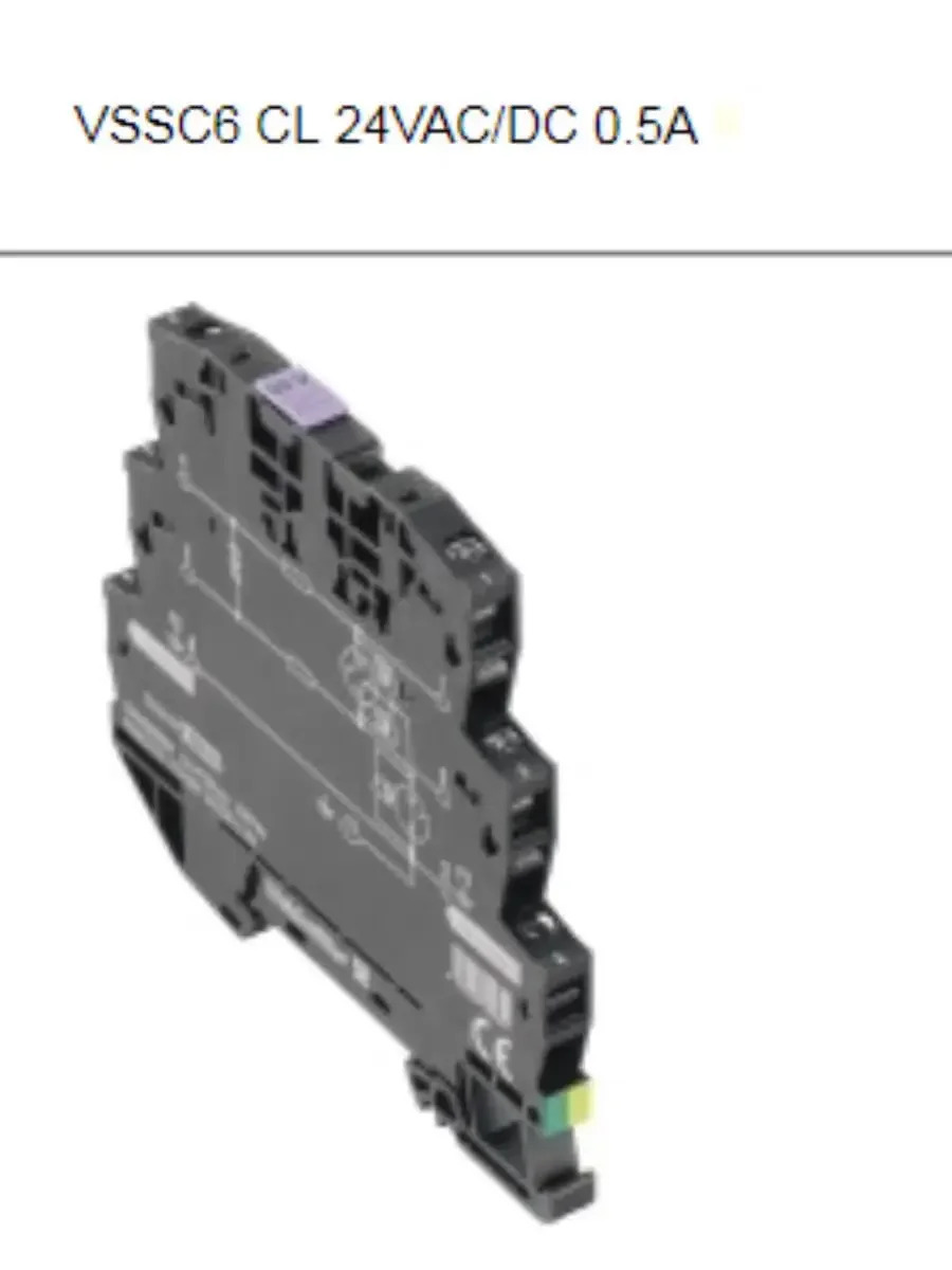 2025.4 VSSC6 CL 24VAC/DC 0.5A Weidmuller 터미널 서지 보호기 1064170000