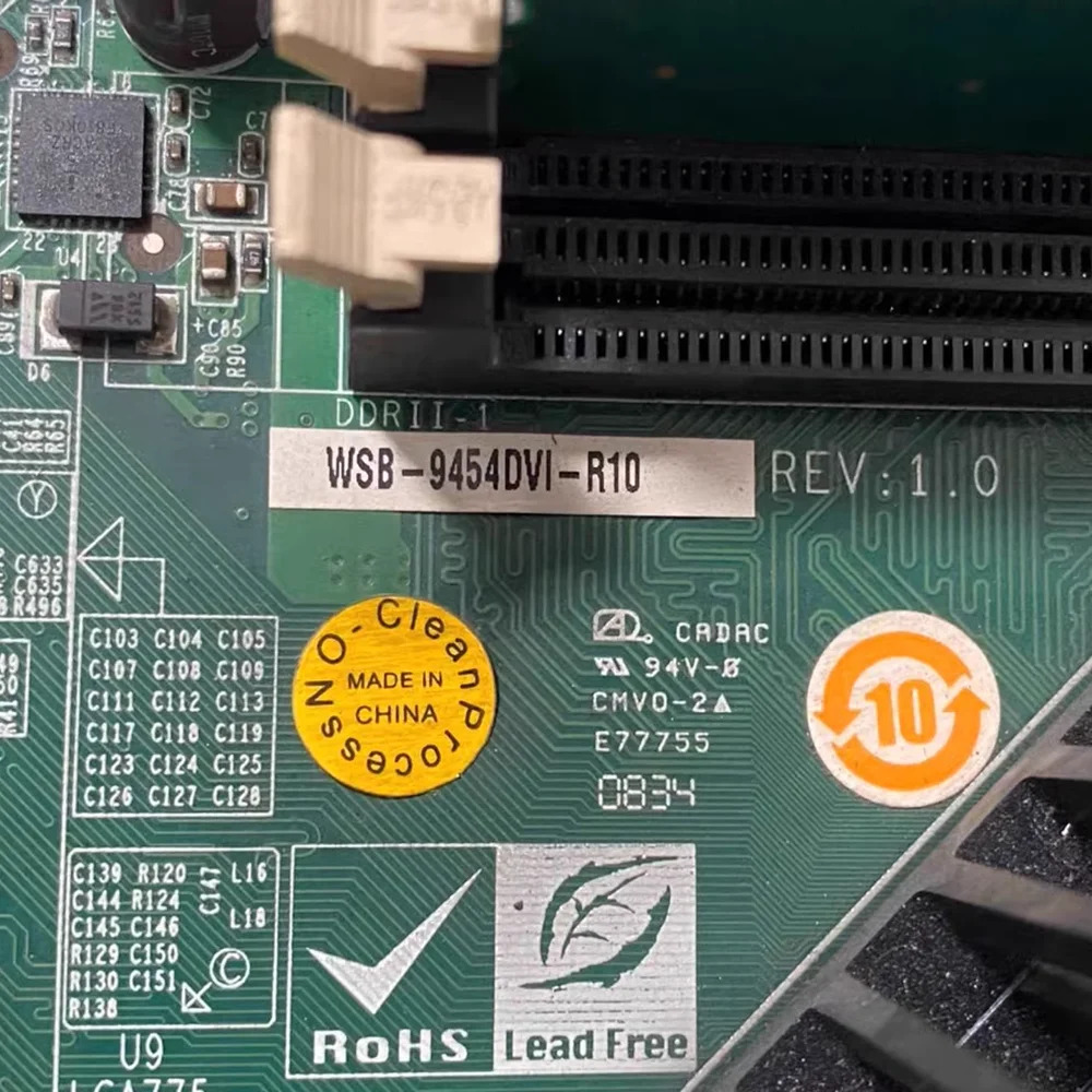 IEI 산업컴퓨터 장비 산업제어 컴퓨터 마더보드 WSB-9454DVI-R10 REV 1.0