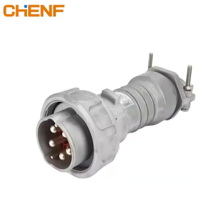 CHENF CF4021 CF4022 산업방수 플매트 카펫 러그 소켓 4p 250A 400V 국제 표준 전원 커넥터