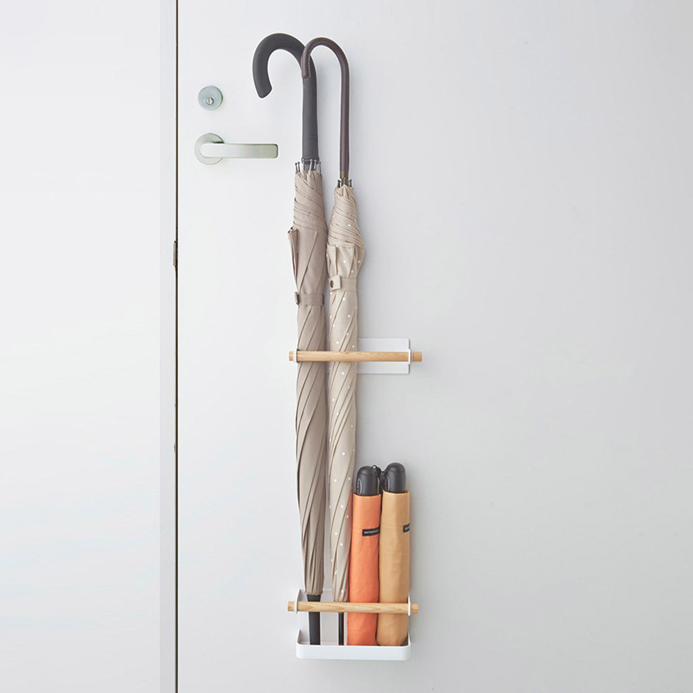 우산꽃이 벽걸이 거치대 자석형 현관 수납 장우산 정리대