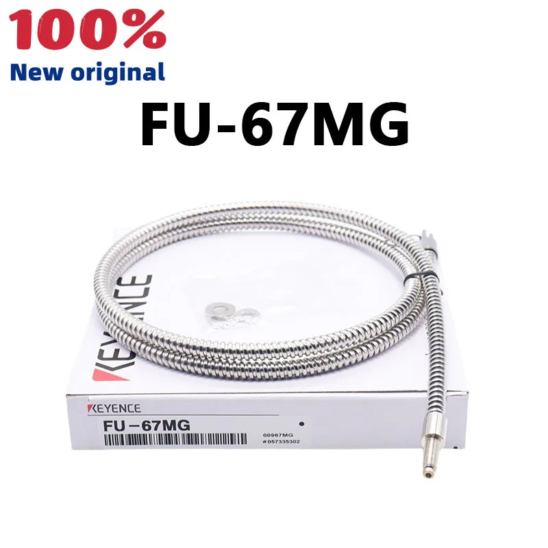 새 원본 FU-67MG M6 스레드 스테인레스 스틸 광섬유센서 배치 환영 상담