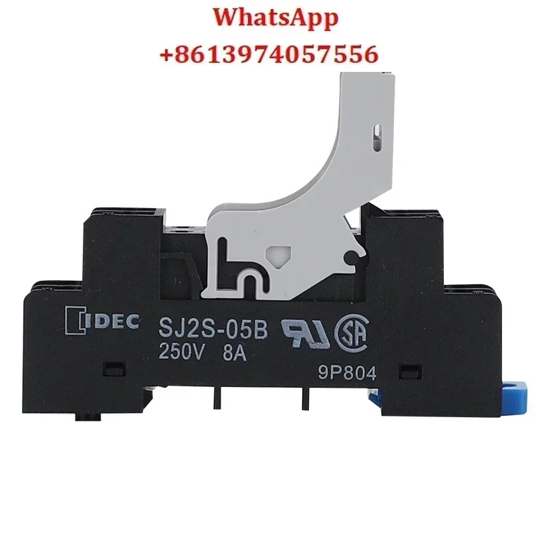 10개 포장된 오리지널 릴레이 베이스 SJ2S-05B 베이스는 RJ2S-CL-D24 AC220V와 호환됩니다.