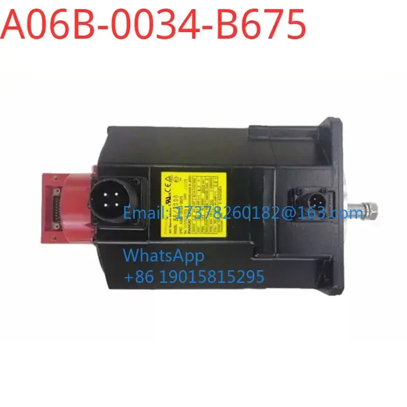A06B-0034-B675 리퍼 리퍼를 거쳐서보모터 상태