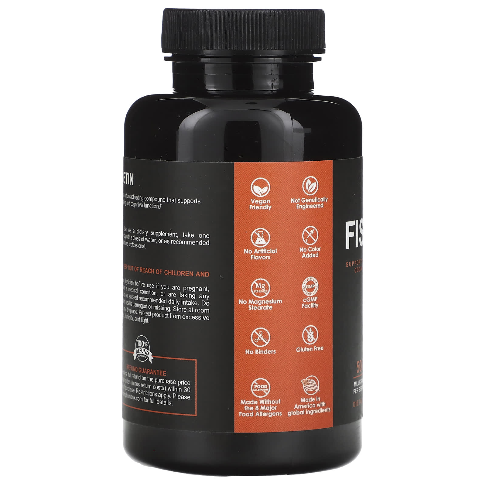 휴먼엑스 피세틴 500mg 30캡슐, 1개 - 상세 이미지 5