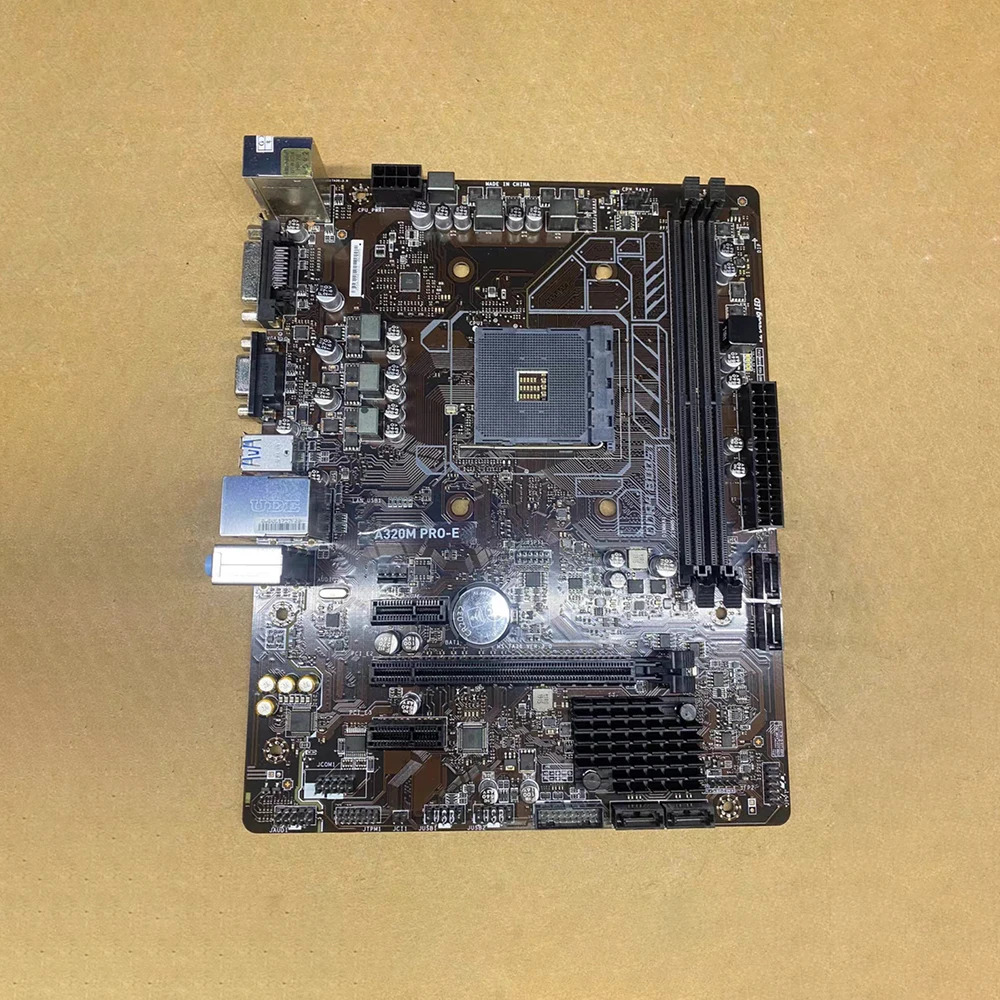 MSI AM4 마더보드A320M PRO-E A320 PCI-E 3.0 2 DIMM 6 Gb/s Ryzen호환1 세대 지원