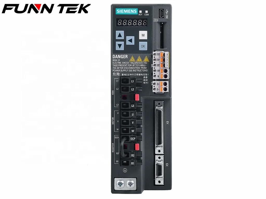 IP20 1AC200-240 V 0.10kW SINCS V90 벡터 제어 드라이브 인버터 6SL3210-5FB10-1UF2