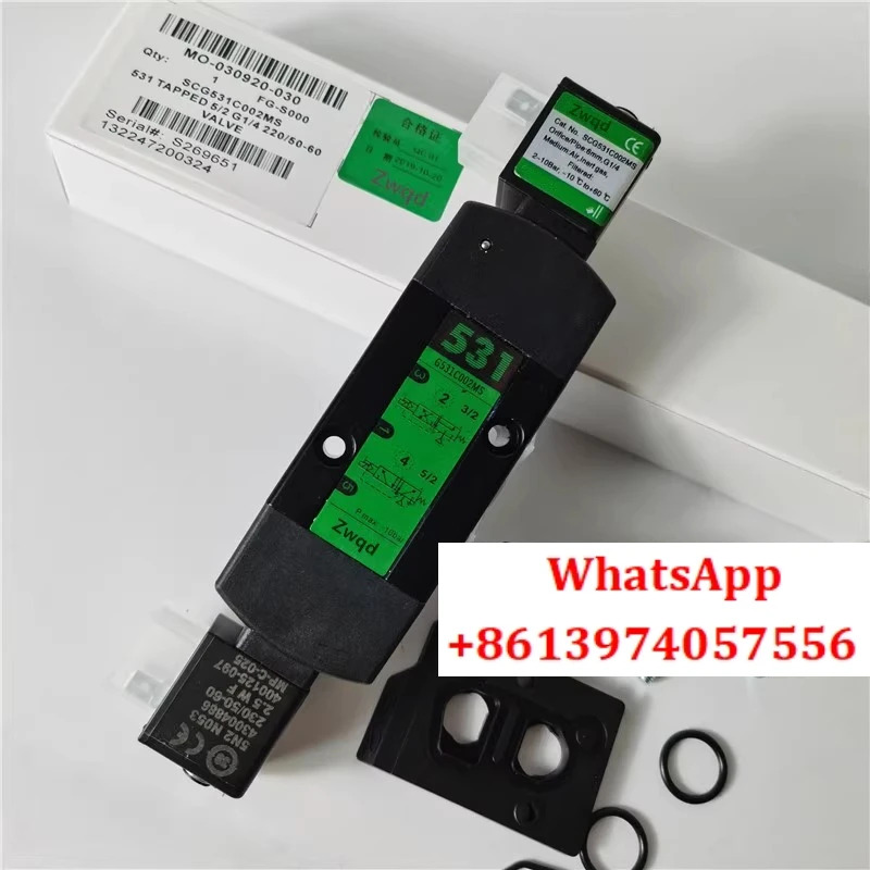 솔레노이드 밸브 G531C002MS 이전제어 SCG531C002MS DC24V 방향