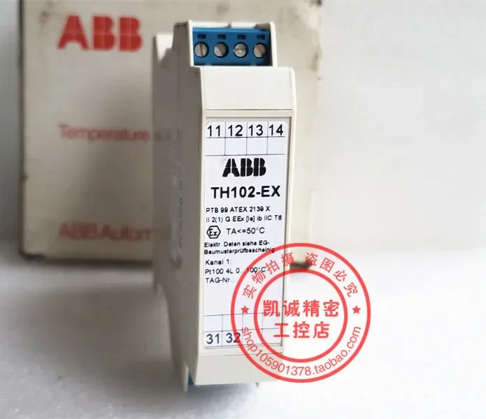 2025.4 원본 ABB 온도 트랜스미터 TH102 TH102-EX