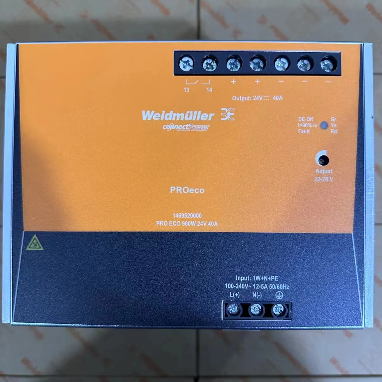 스위칭 전원공급장치 PRO ECO 960W 24V 40A 1469520000