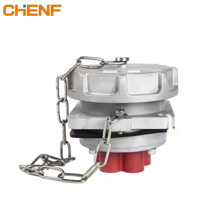 CHENF CF4021 CF4022 산업방수 플매트 카펫 러그 소켓 4p 250A 400V 국제 표준 전원 커넥터