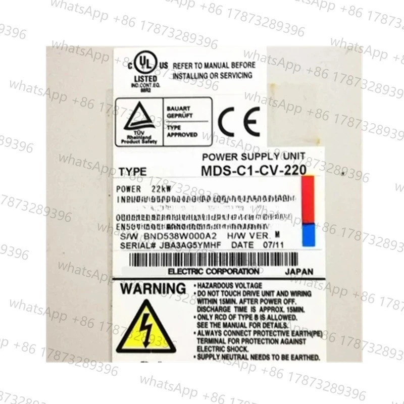 서보 드라이버 전원공급장치 MDS-C1-CV-220 신