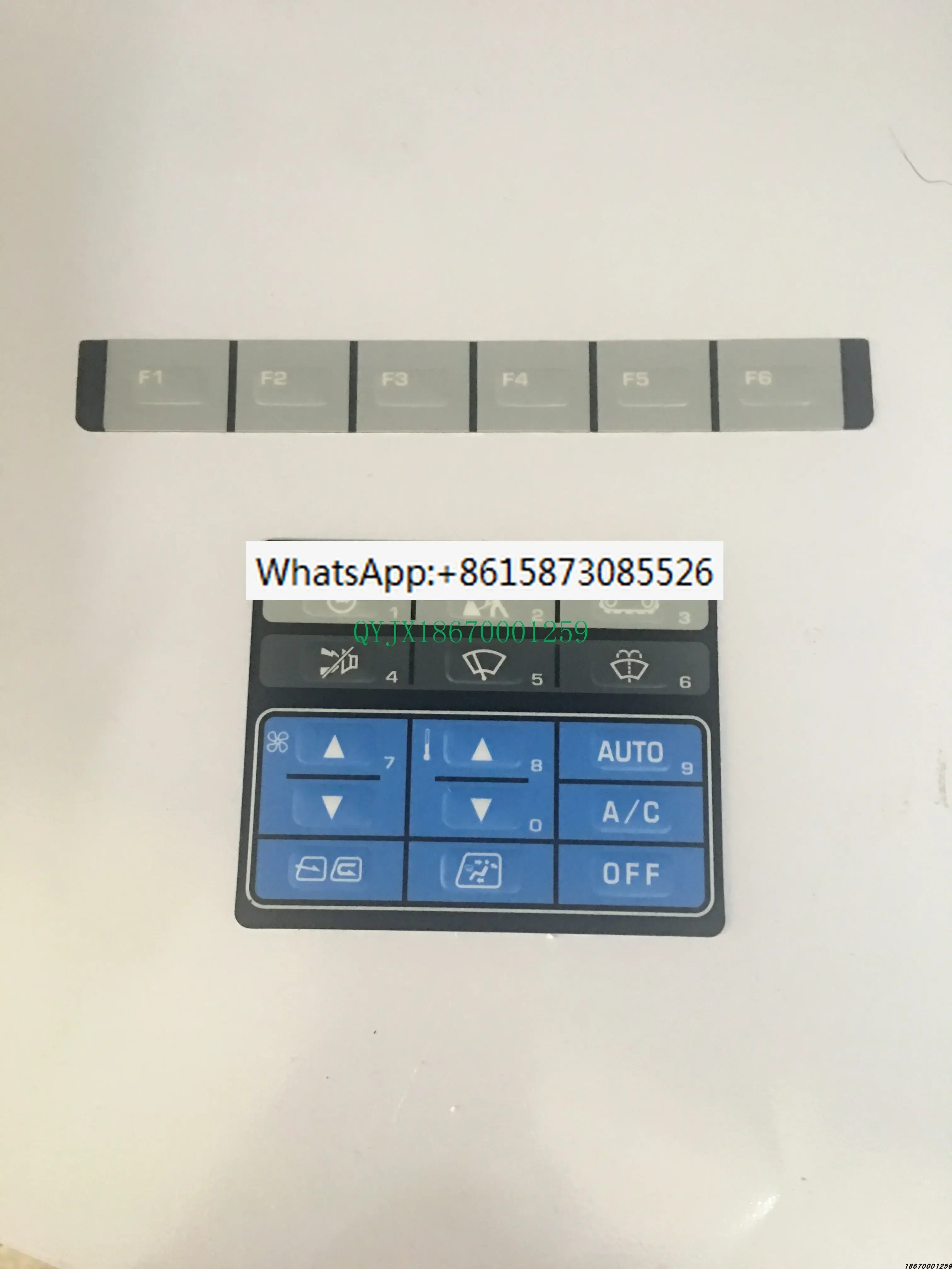굴삭기 스티커 액세서리 PC-8 디스플레이 LCD 화면 버튼 PC240/300/400