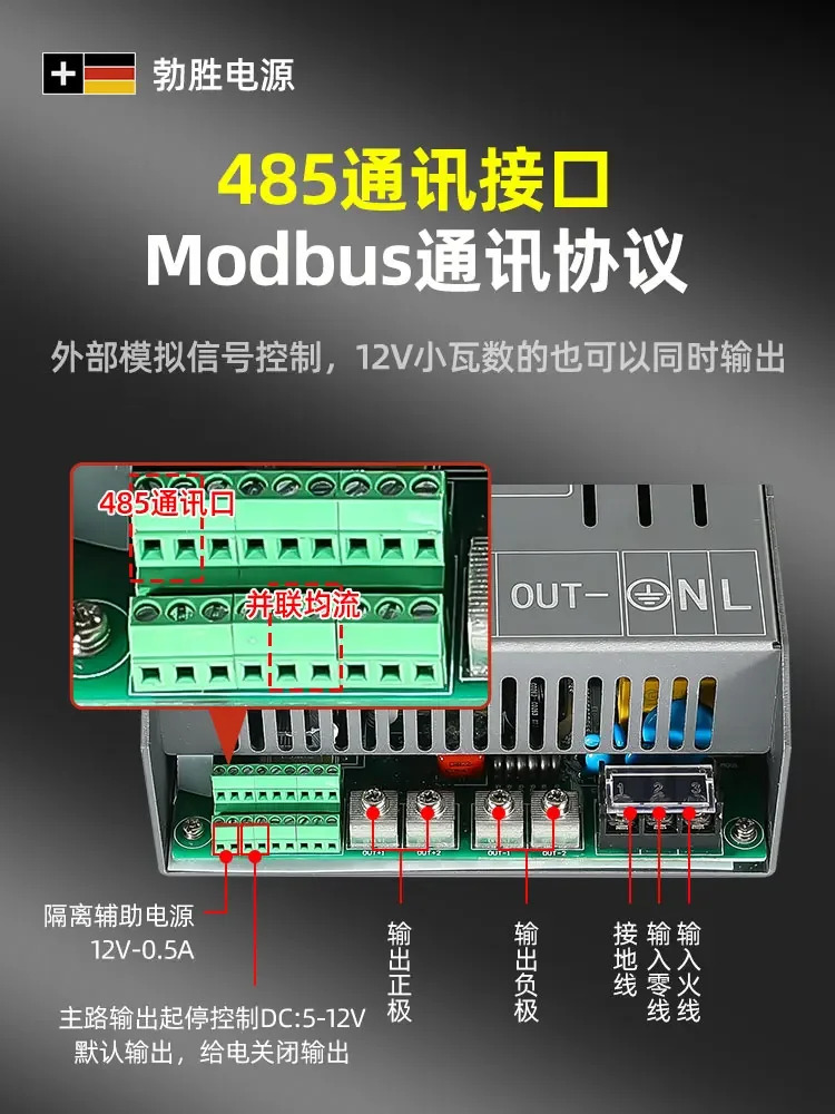 2025.4 RSP 485 통신 3000W 5000W 고전력 PFC 기능 스위칭 전원공급장치 DC 조정 24v-36v