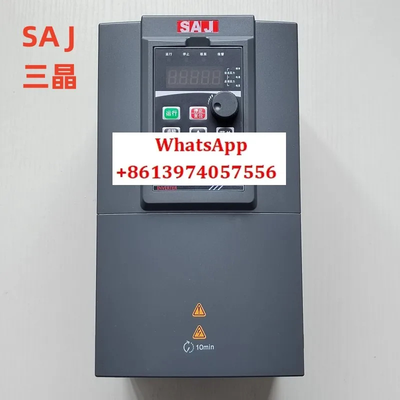 SAJ 3 크리스탈 인버터 PDG10-4T5R5B/7R5P 3상 380V 워터 펌프 정압 급수 제어 2S2R2B