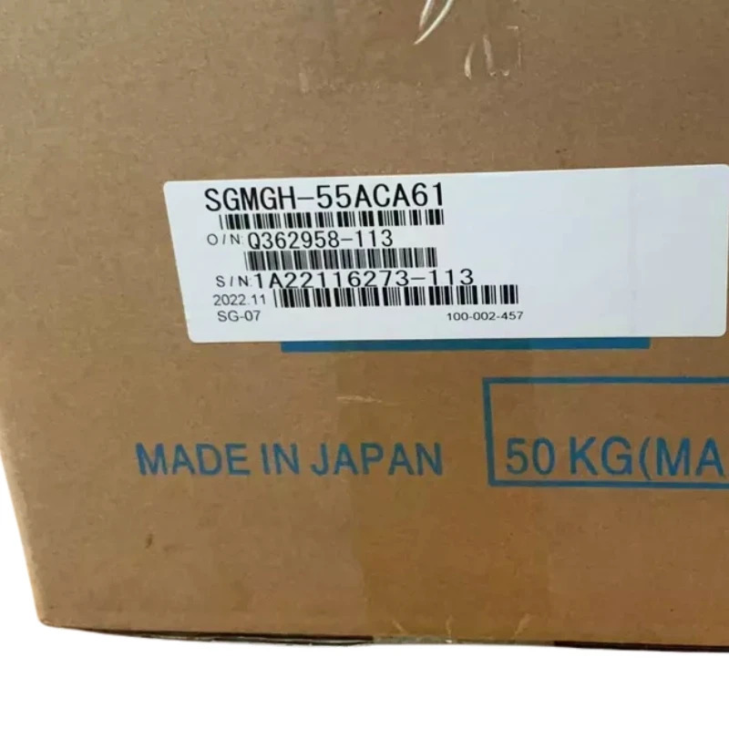새 Yaskawa SGM호환GH-55ACA61 서보모터 신속