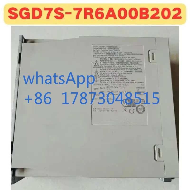 리퍼 서보 드라이브 SGD7S-7R6A00B202 SGD7S 7R6A00B202 정상 기능 완료 OK