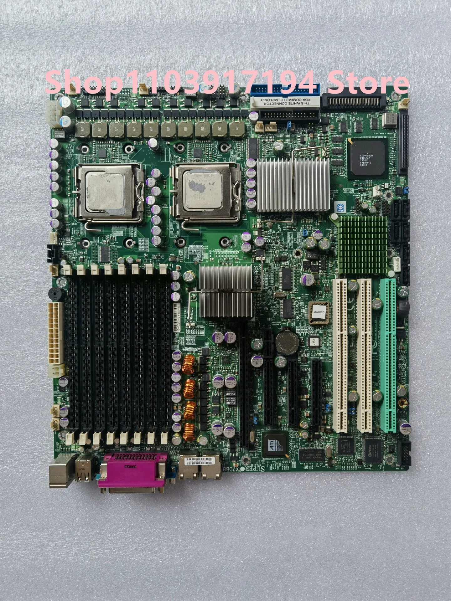 슈퍼마이크로 X7DB8 양방향 서버 마더보드 LGA771
