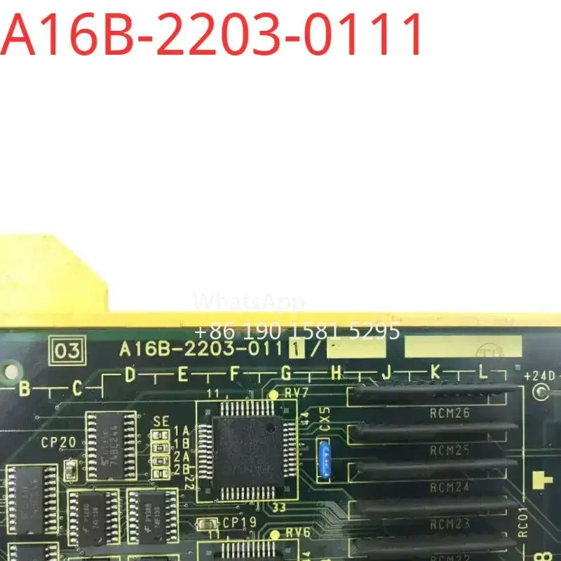 A16B-2203-0111 리퍼 완료 ok I/O 보드 상태