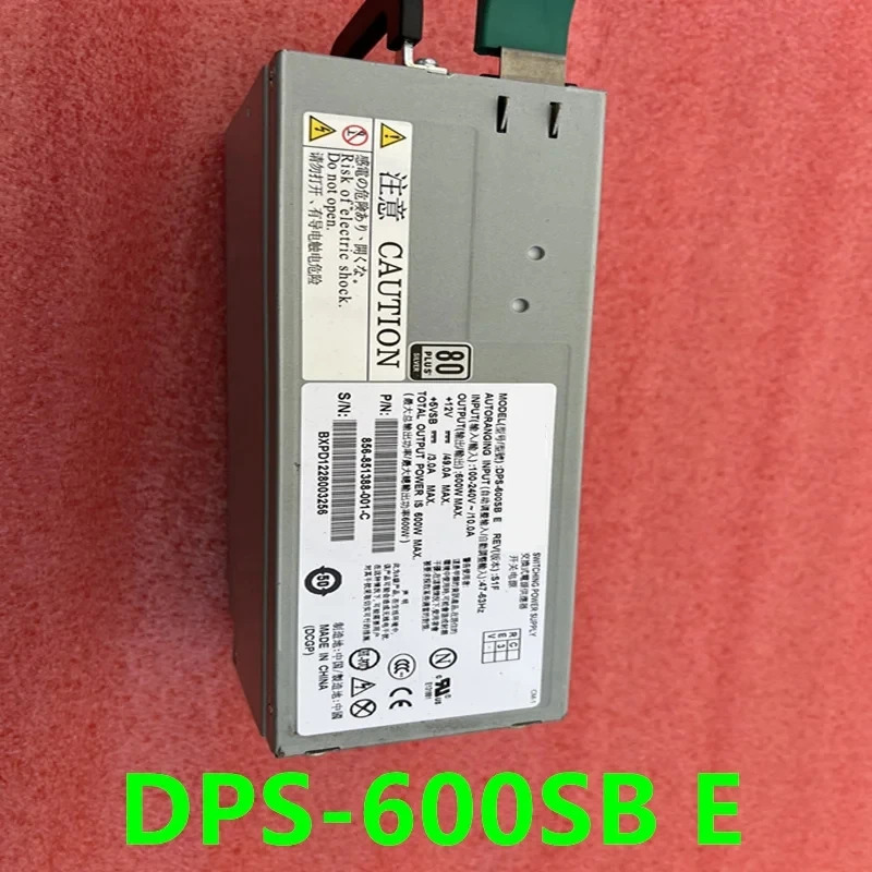거새 전원공급장치 DELTA 600W DPS-600SB A E E35862-006 E35862 RPS-600-5 새 처럼 작동