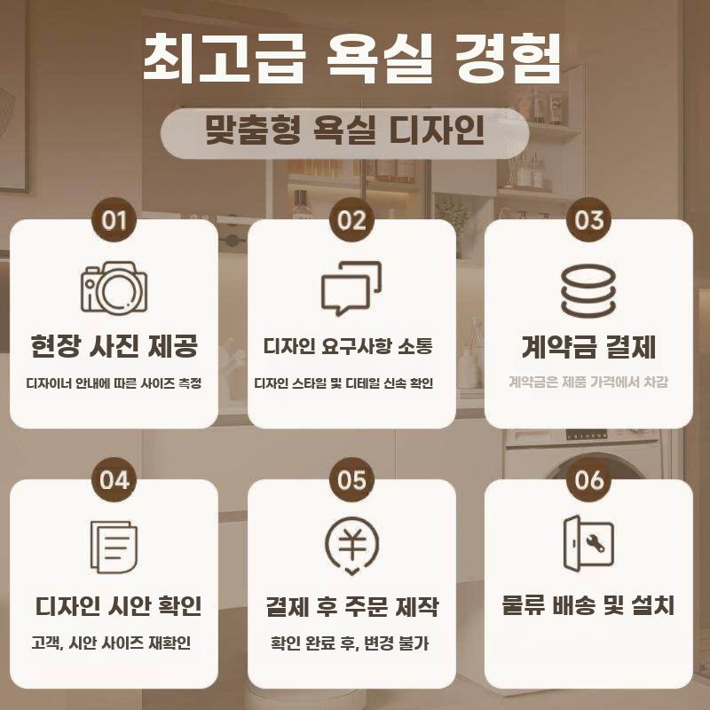 세탁기 선반 세탁실 수납장 캐비닛 틈새장 인테리어 - 상세 이미지 5