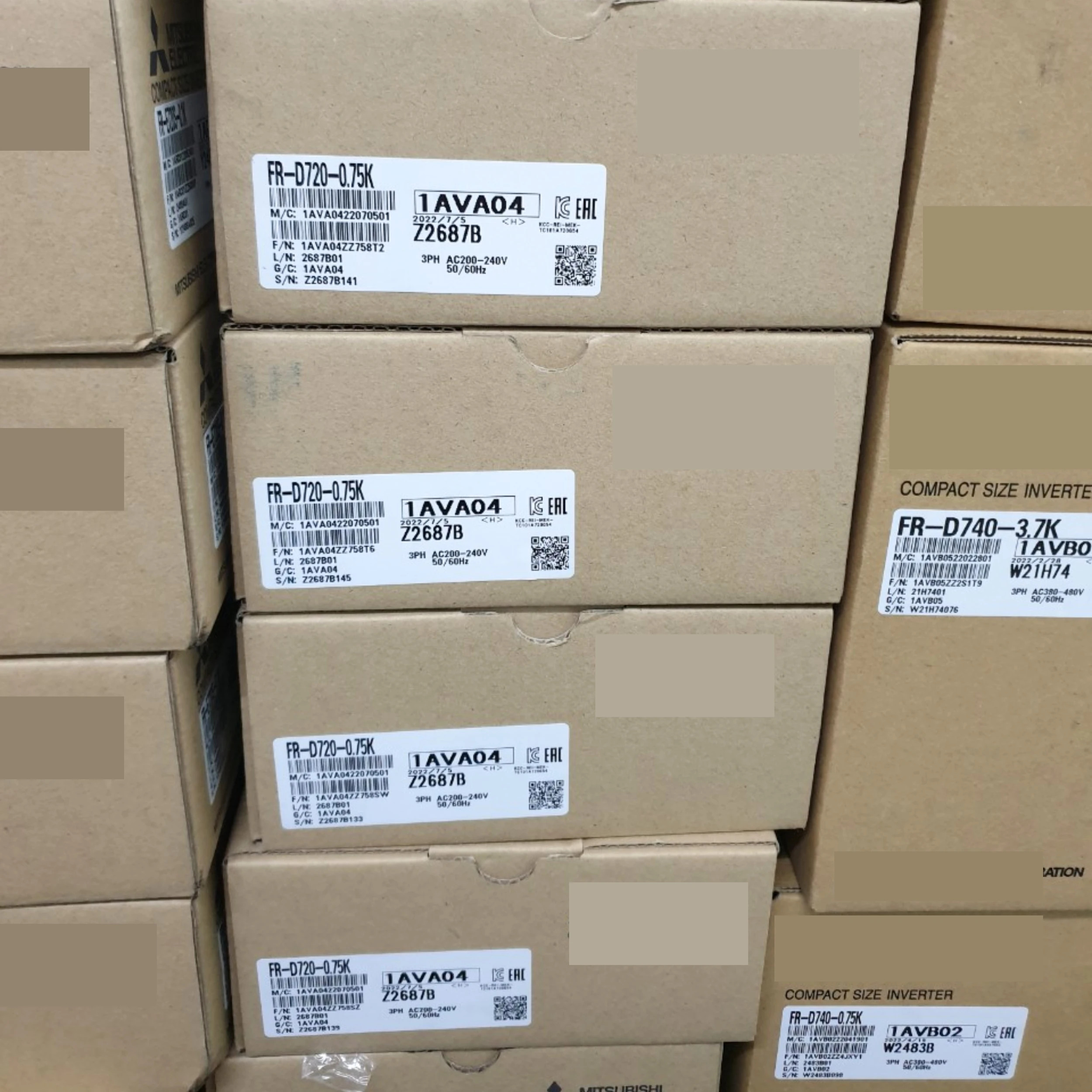 새 FR-D720-0.75K 인버터