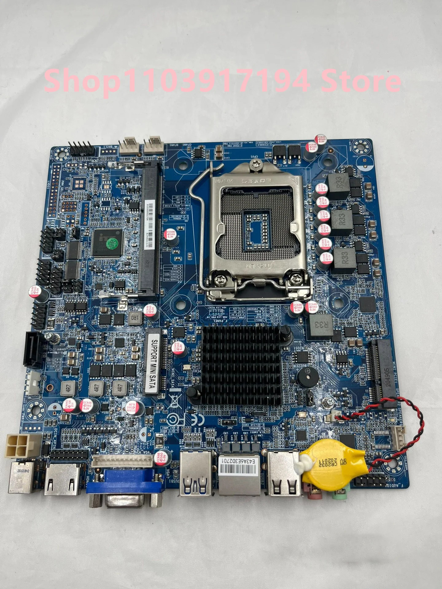 산업제어 마더보드 J W B75 17X17 ITX