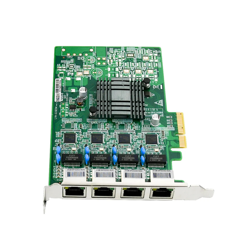 EFT-140 기가비트 산업등급 PCIE X4POE 네트워크 카드 lntel i211 칩 Io