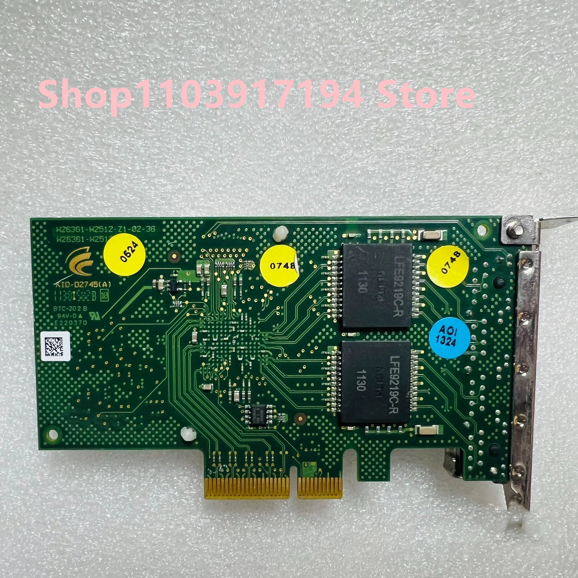 Fujitsu i340-T4 82580 PCIE 기가비트 네트워크 카드 D2745-A11 qle2694-SR 16Gb HBA 파이버 채널 qle2694-TEST
