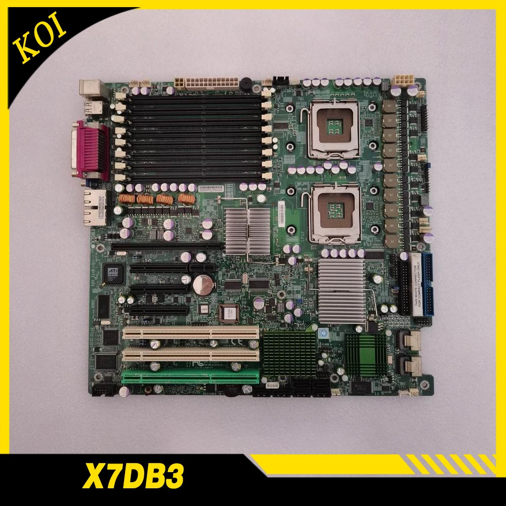 Supermicro X7DB3 서버 마더보드 SAS 어레이 듀얼 LGA 771용
