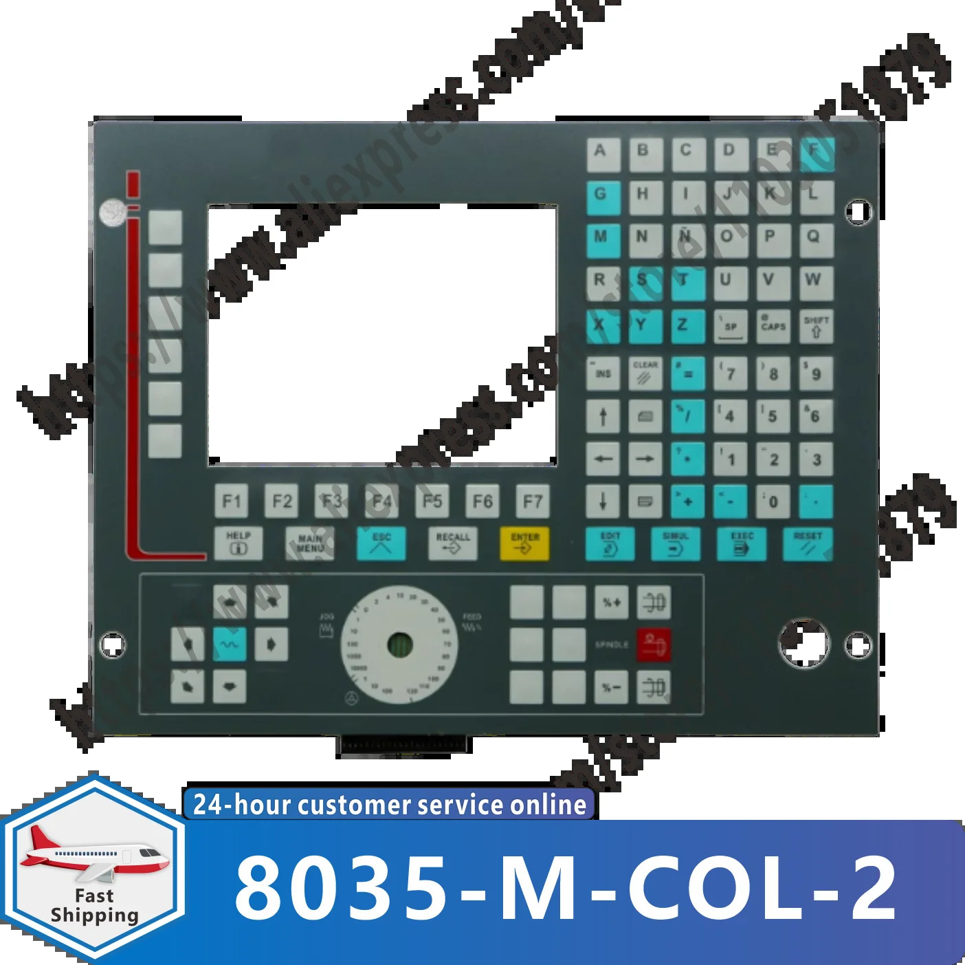 8035-M-COL-2 8035-M-COL-R-2 작동 버튼 패널