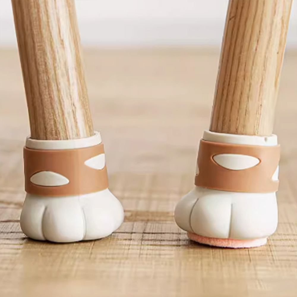 고양이 의자발커버 실리콘 소음방지 다리커버 다리캡 양말 식탁 미끄럼방지