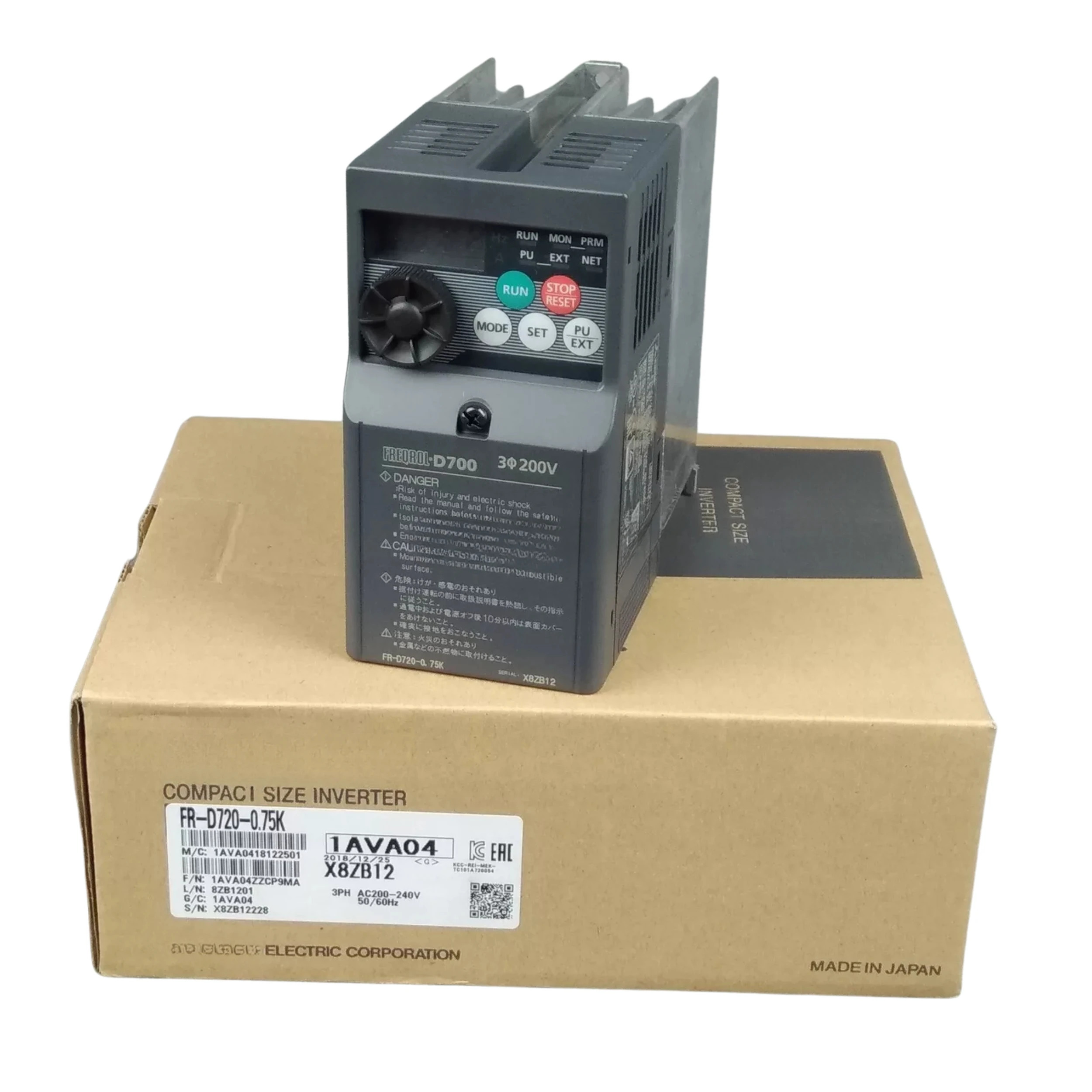 새 FR-D720-0.75K 인버터