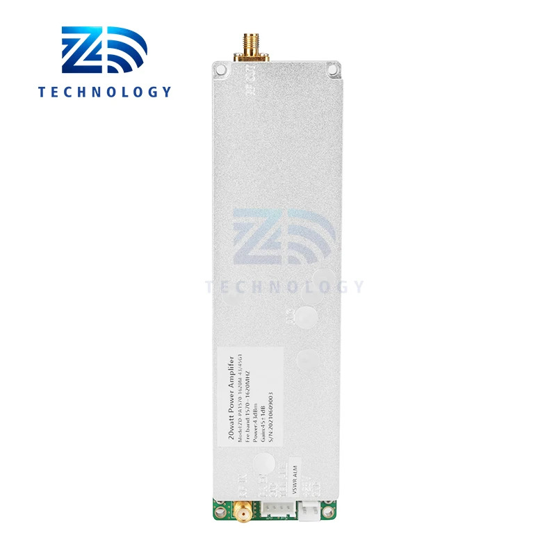 428-438mhz/902-928mhz/1560-1610mhz/2400-2500mhz/5500-5900mhz SMA-K 커넥터 20w 전력 증폭기