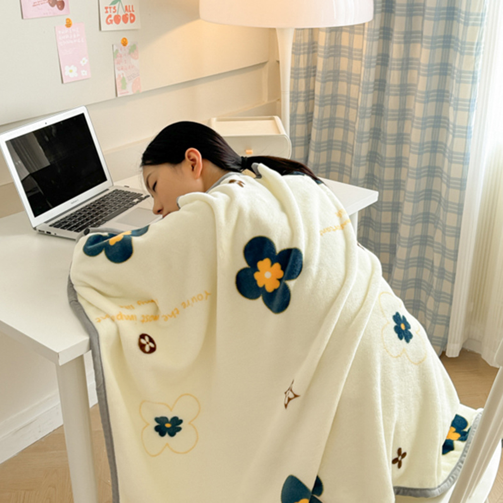 코지 극세사담요 입는 블랭킷 양털이불 캠핑 쇼파 보온 거실 휴대용 차박