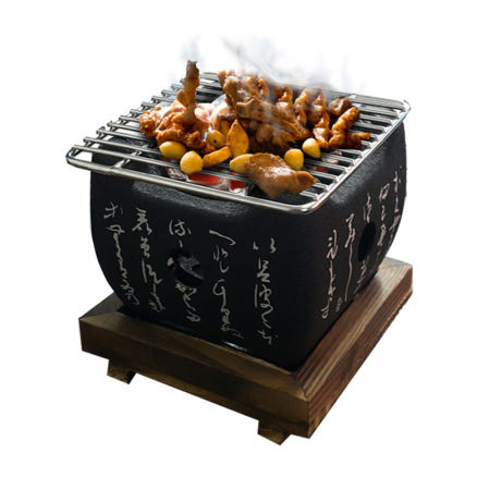 마린바니 고체연료 숯불 일본화로 소형 화롯불 캠핑 가정용