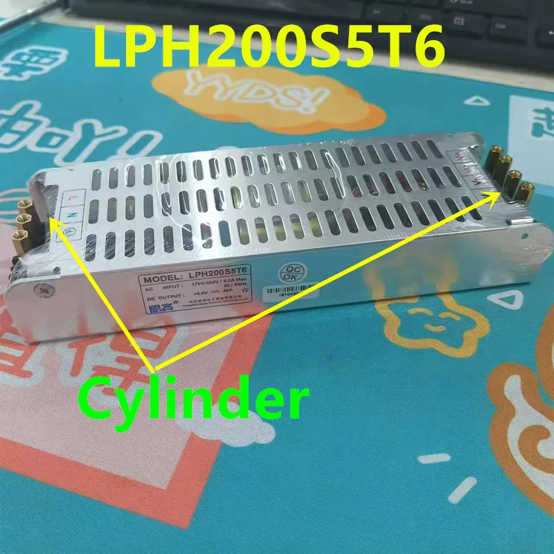 HANE 5V40A 200W LPH200S5T6 LP-200-5II AP179A새 전원공급장치