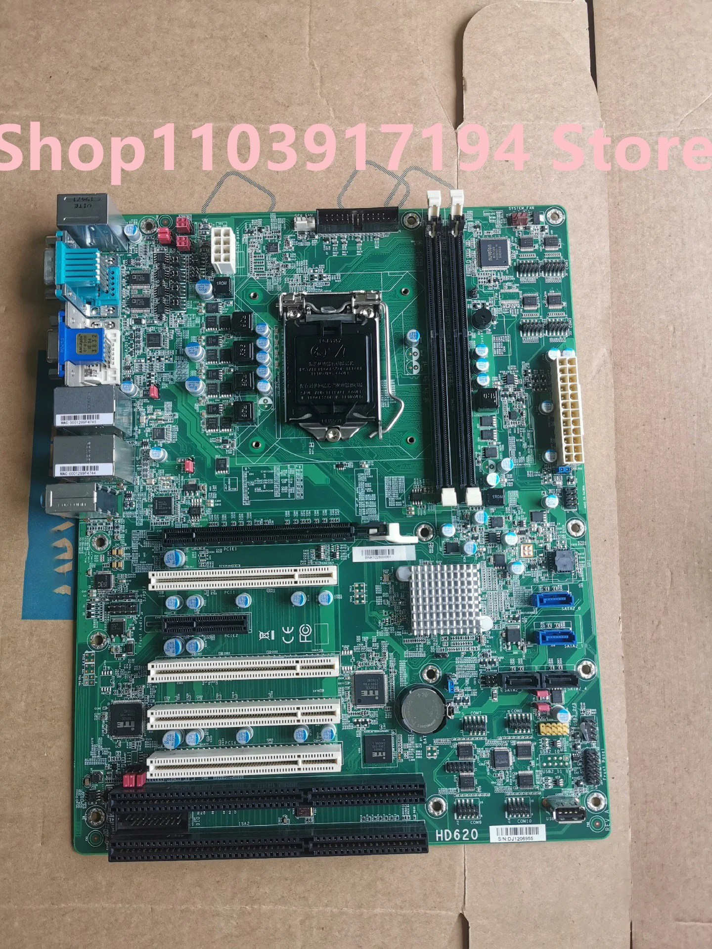 DFI HD620-H81 산업컴퓨터 마더보드