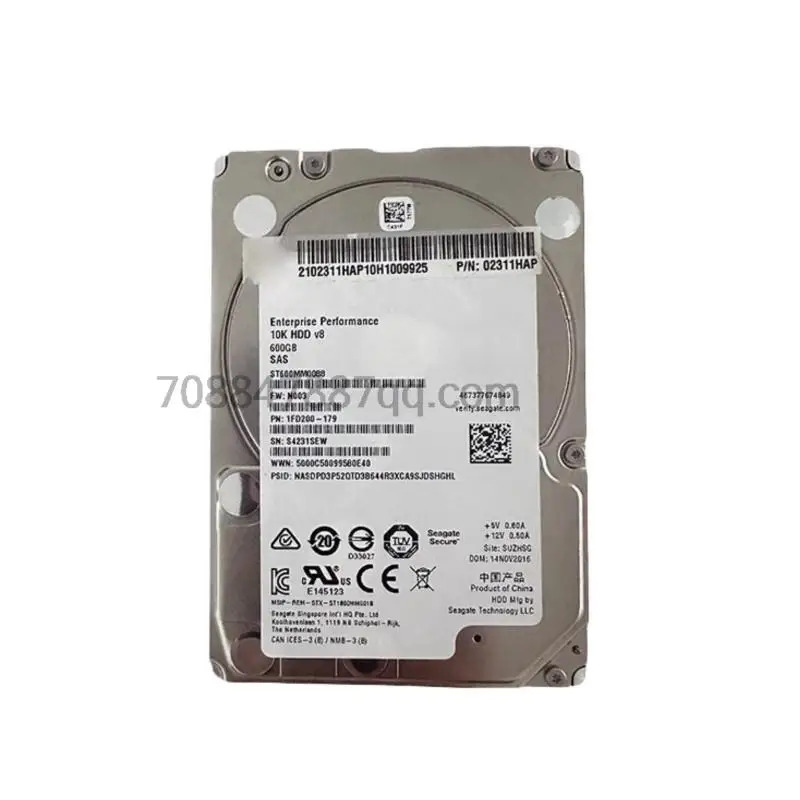 원본 ST600MM0088 02311HAP 600G 10K 2.5 V3