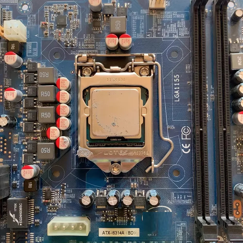 -I6314A BD 산업제어 마더보드 다PCI 듀얼 직렬 포트 5 PCI H61 LGA 1155