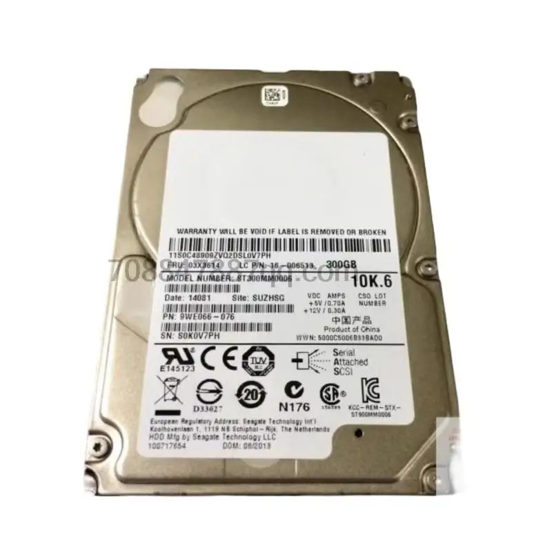 원본 03X3614 AL13SEB300 300G 10K ST300MM0006 300GB 10K6